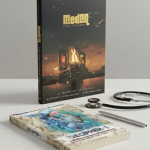 DECIPHER First Year (6th EDITION) + MedCQ MCQ Booklet.