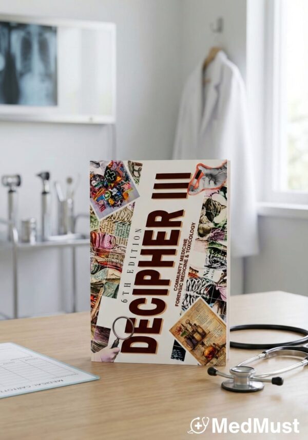 DECIPHER Third Year MBBS (6TH EDITION) + MedCQ MCQ booklet. – MedMust