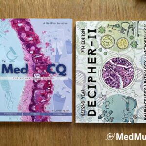DECIPHER Second Year (7th EDITION) + MedCQ MCQ Booklet.